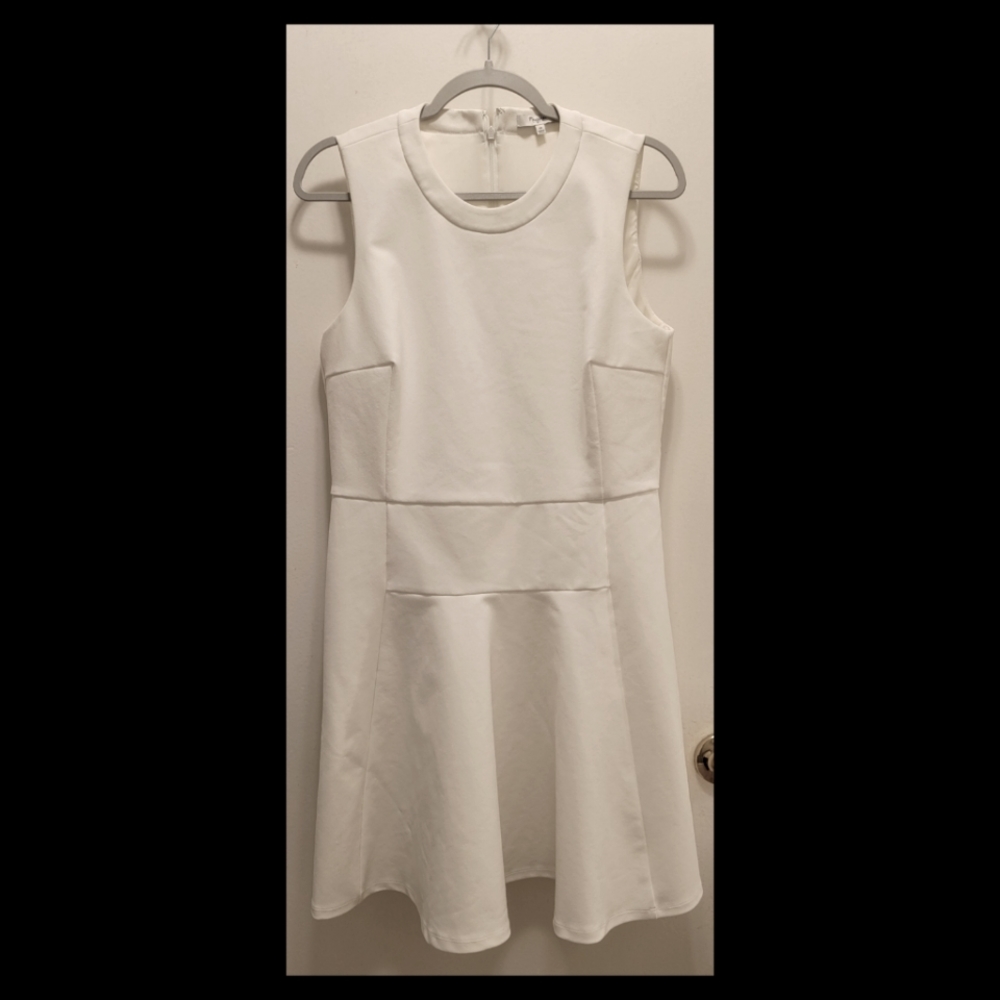 Madewell White Mini Dress Size 10 Like New
